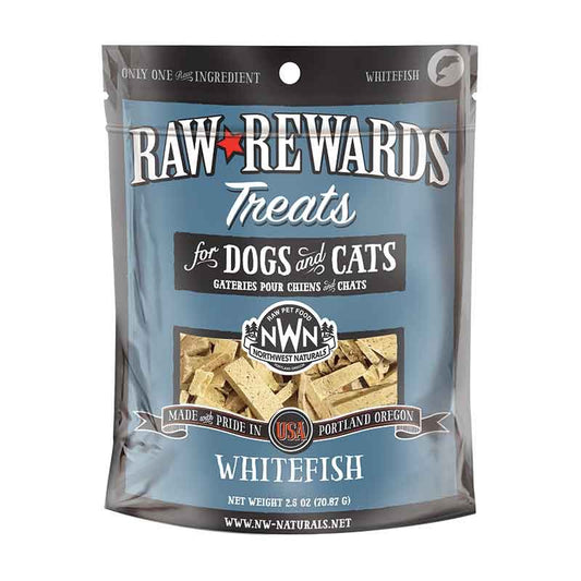 Northwest Naturals - Treats - Freeze-Dried - Whitefish - 3oz