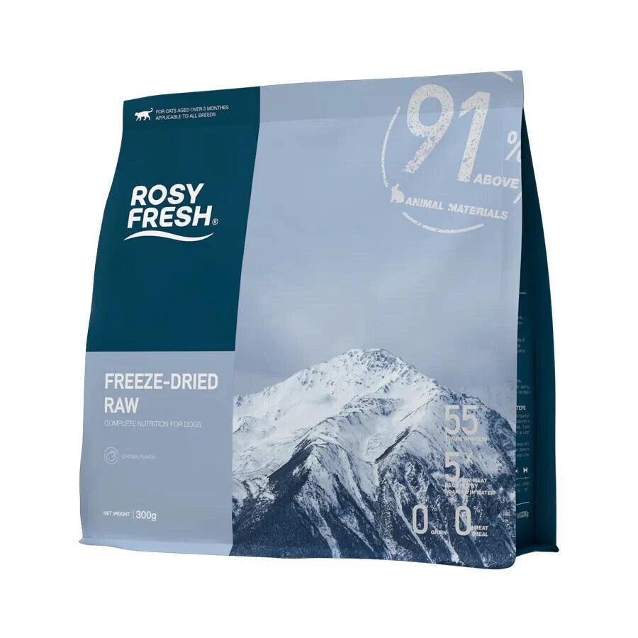 Rosy Fresh Dog Freeze Dried Raw Chicken 300g