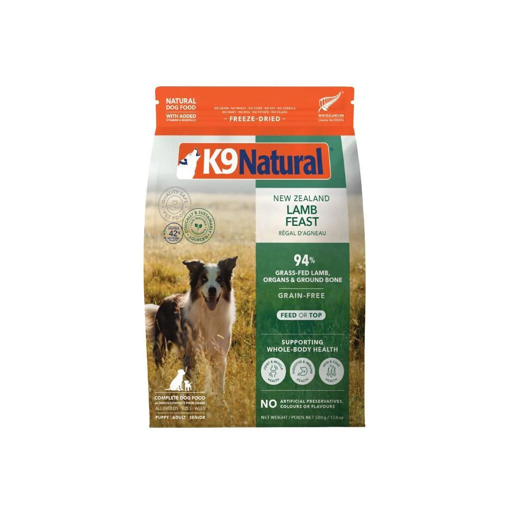 K9 Natural Dog Freeze-Dried Lamb