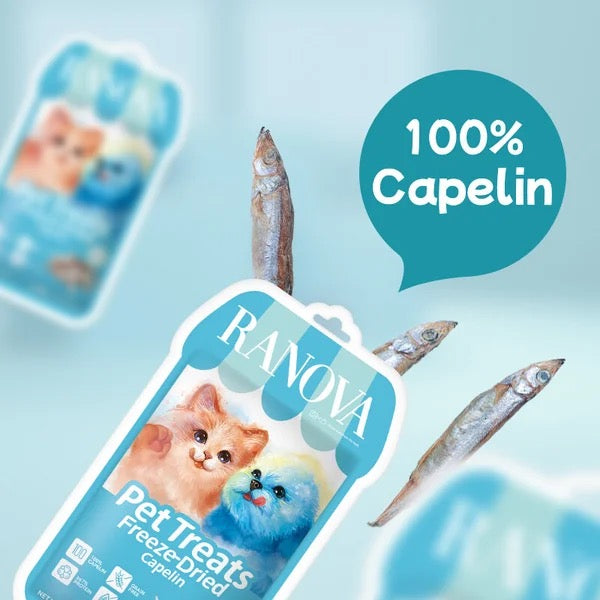 Ranova Freeze-dried Capelin (40g)
