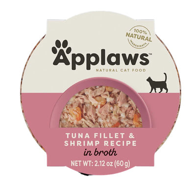 APPLAWS Tuna Fillet with Prawn in Broth 60g
