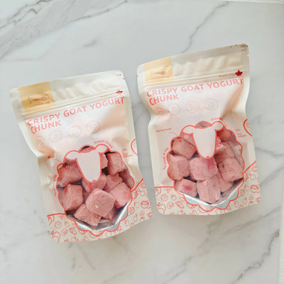 LOOPYPAWS Crispy Goat Yogurt - Cranberry