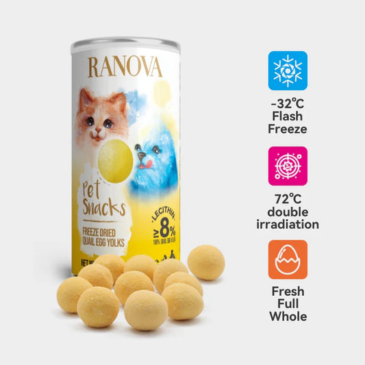RANOVA Freeze-Dried Quail Egg Yolk