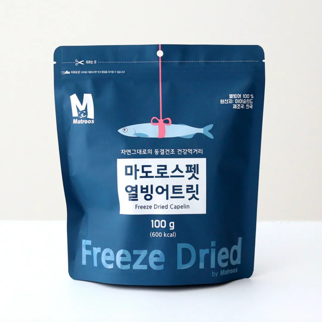 🇰🇷MATROOS PET Freeze-dried Capelin