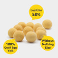 Load image into Gallery viewer, RANOVA Freeze-Dried Quail Egg Yolk
