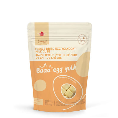 LOOPYPAWS Freeze-Dried Egg Yolk Goat Milk Cube