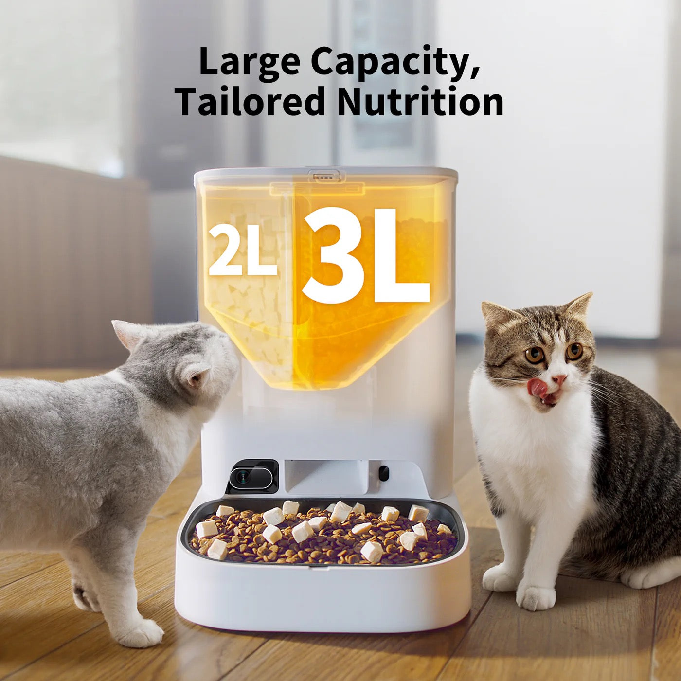 PETKIT YumShare Dual-hopper Automatic Pet Feeder