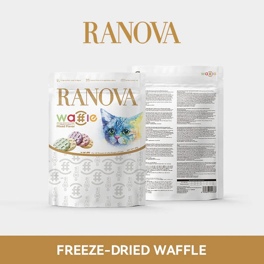 RANOVA Freeze Dried Meat Waffle 60g