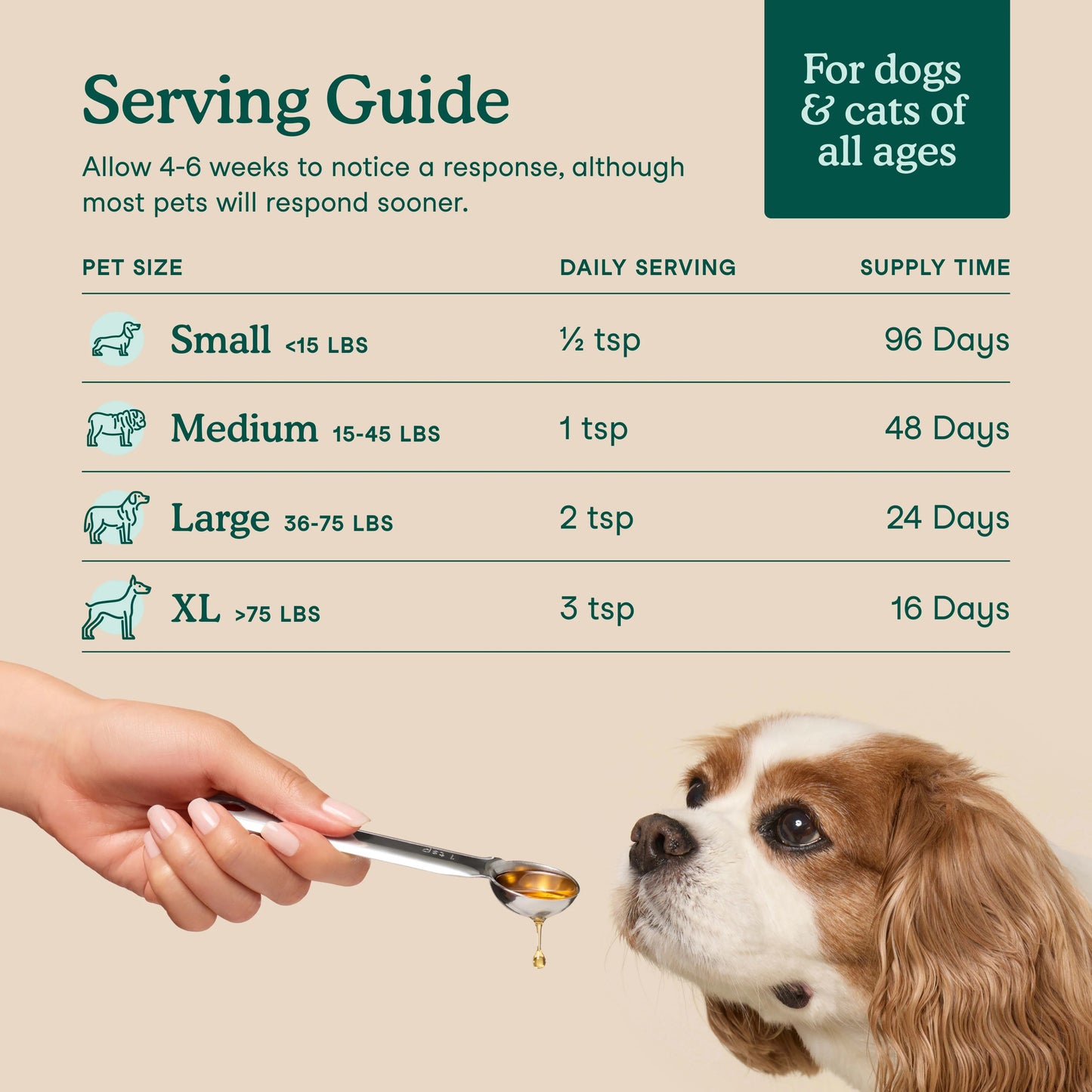 Fera Pets – Vegan Omega-3s Algae Oil for Dogs & Cats, Liquid – 8oz