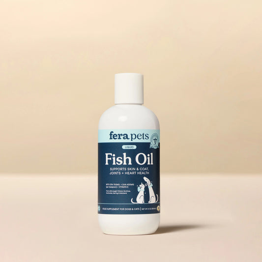 Fera Pets – Fish Oil for Small Dogs & Cats, Liquid – 8oz