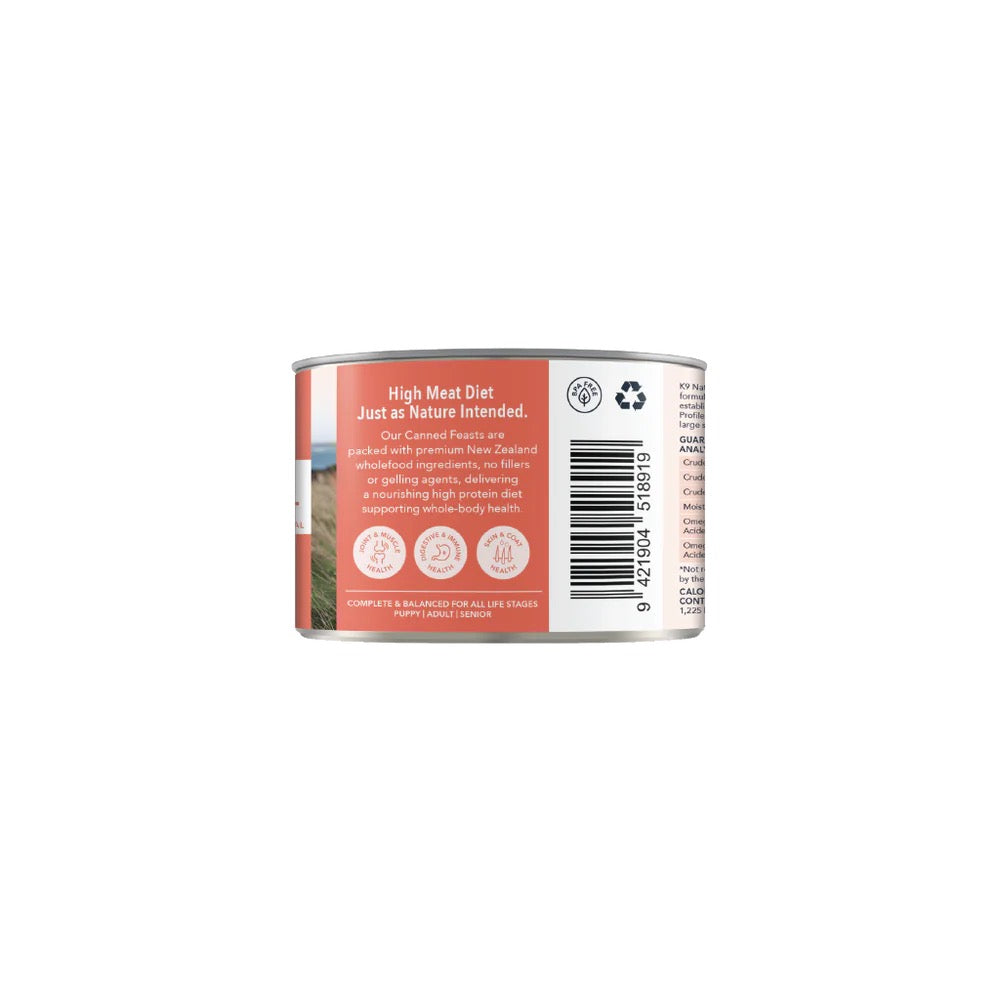 K9 Natural - Canned - Lamb & King Salmon Feast