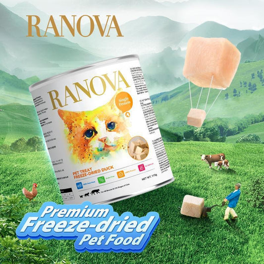 RANOVA Freeze-Dried Duck Cat Treat 115g