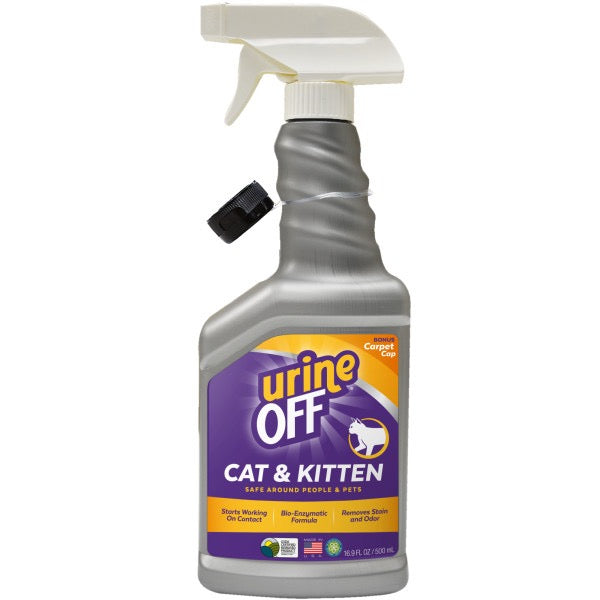 Urine-Off Cat/Kitten Hard Surface/Carpet Sprayer 16.9oz