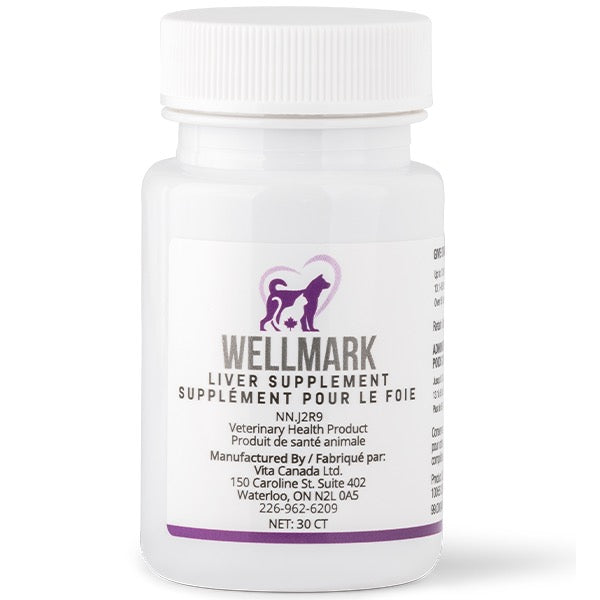 Wellmark Dog/Cat Supplement Liver Health 30ct