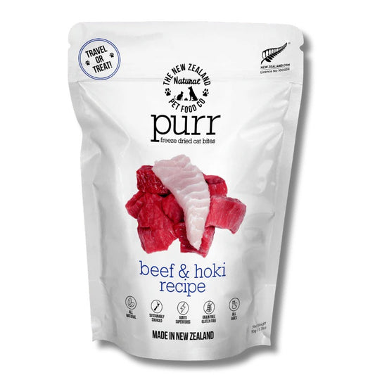 NZ Natural Pet Food Co - Freeze Dried - Food - Purr - Beef & Hoki