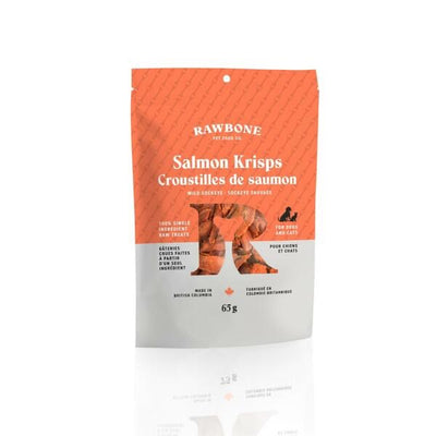 RAWBONE Pet Wild Sockeye Salmon Krisps 65GM