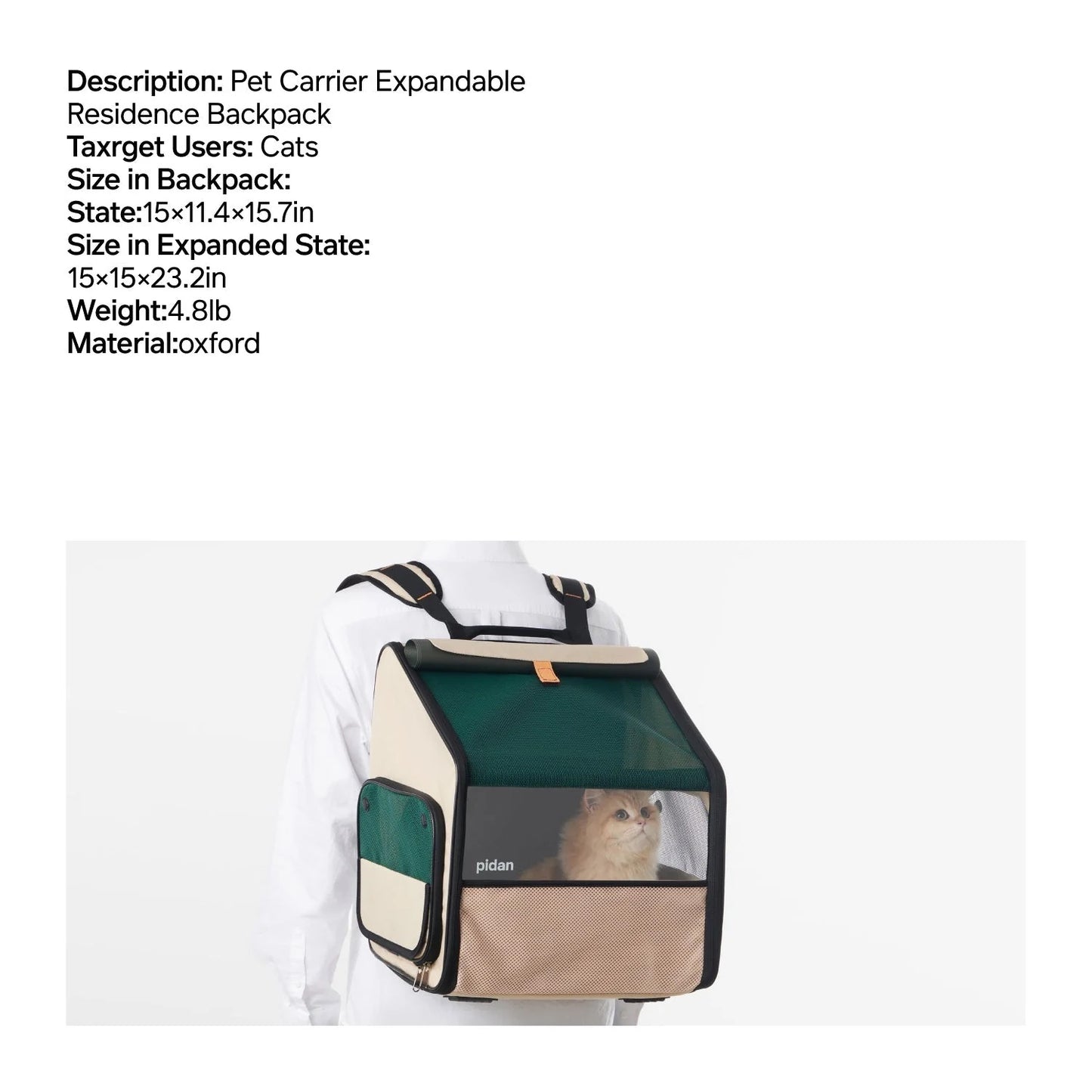 Pidan Expanded and Closed Two Modes of One Backpack