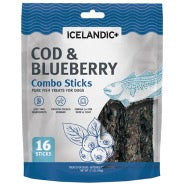 Icelandic+ Dog Combo Sticks Cod & Blueberry