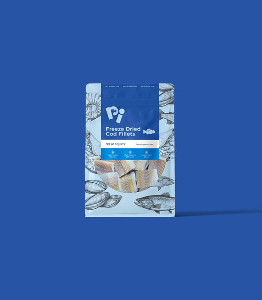 PI Pet Food – Freeze-Dried Cod – 28g
