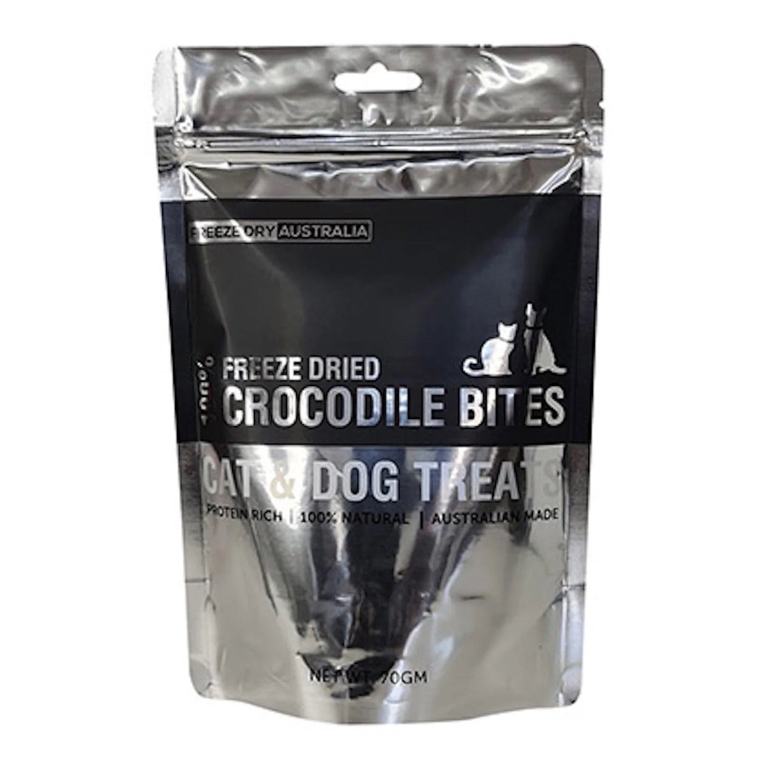 FREEZE DRY AUSTRALIA FDA Freeze-dried Crocodile Bites 70g