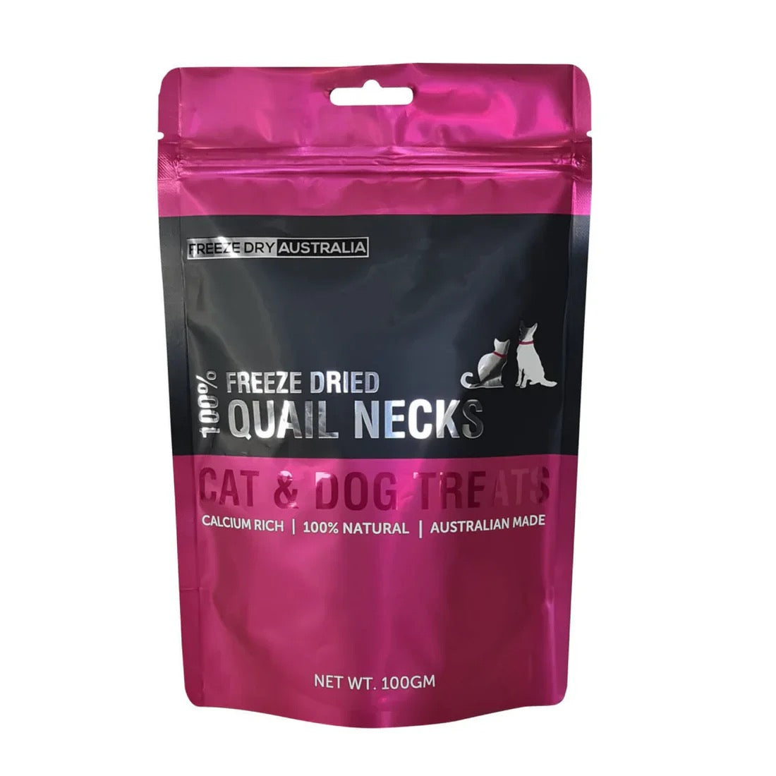 FREEZE DRY AUSTRALIA FDA Freeze-dried Quail Neck 100g