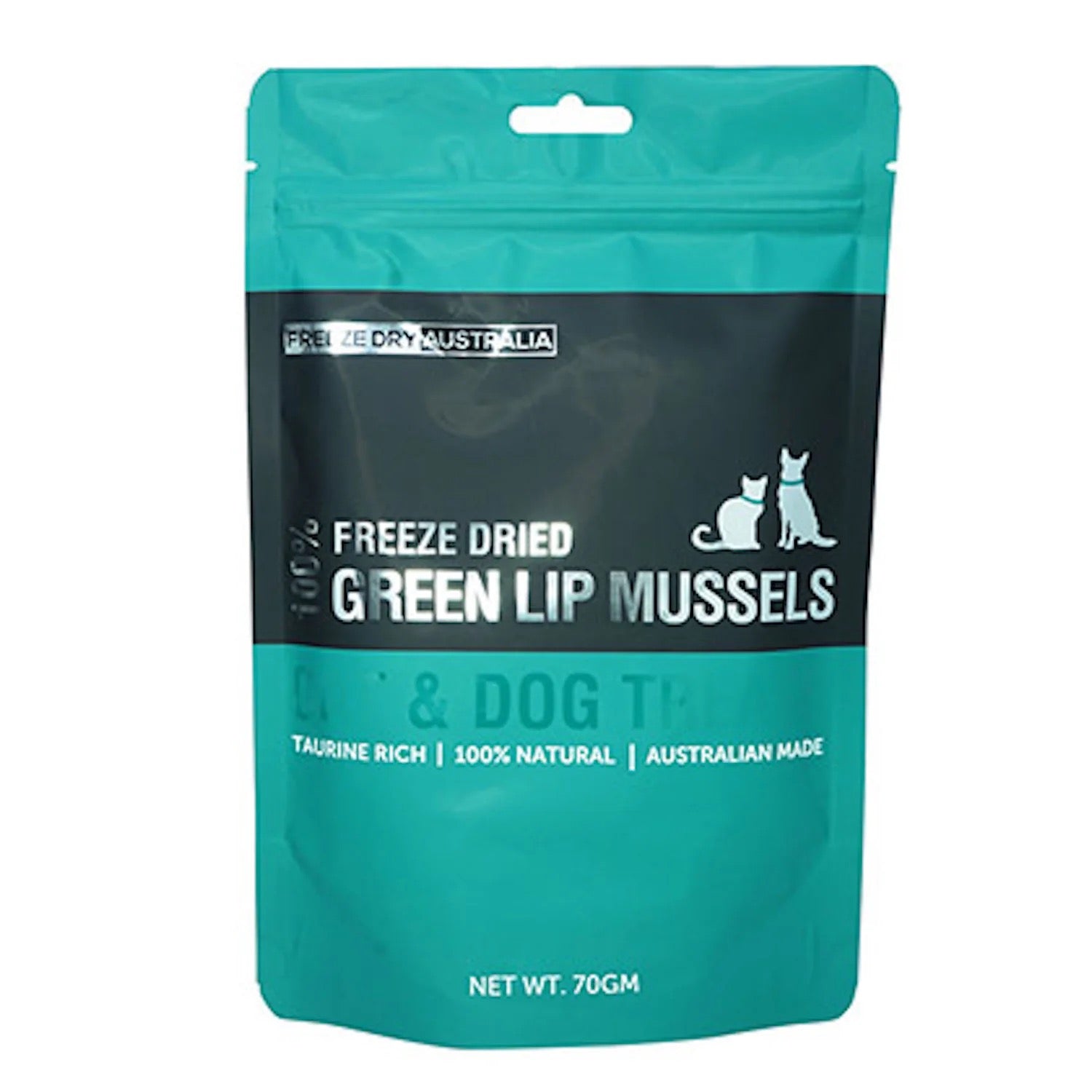 FREEZE DRY AUSTRALIA FDA Freeze-dried Whole Green Lip Mussels 70g