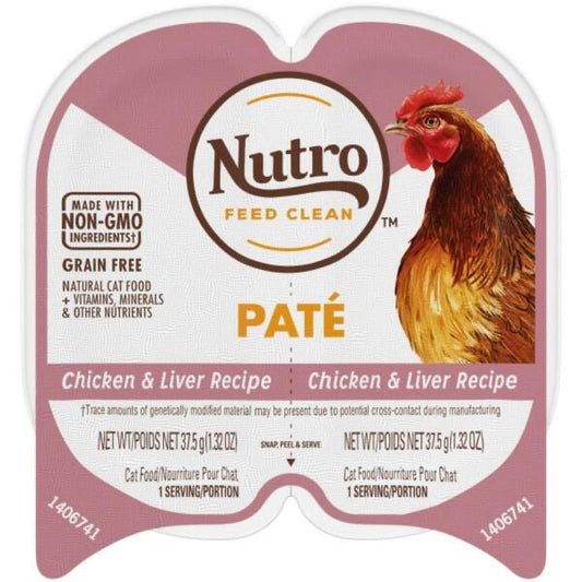 Nutro Real Chick & Liver Pate 2.65OZ | Cat