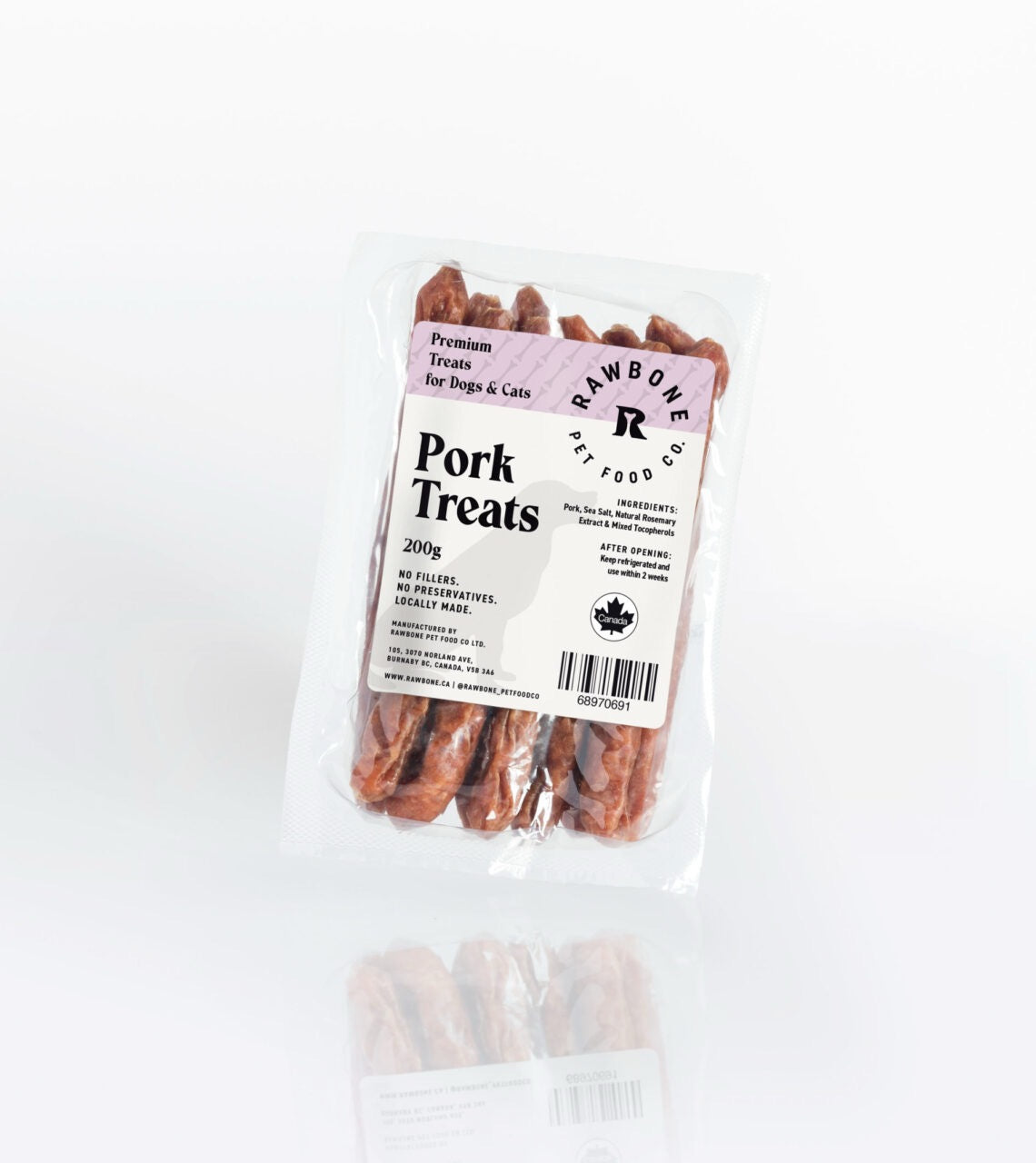 RAWBONE Pet Premium Pork Treat Sticks 200GM