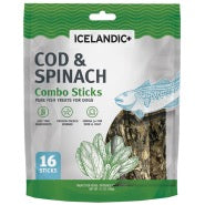 Icelandic+ Dog Combo Sticks Cod & Spinach