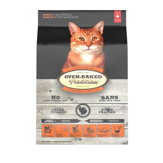 Oven-Baked Tradition Cat Adult Turkey 5 lb