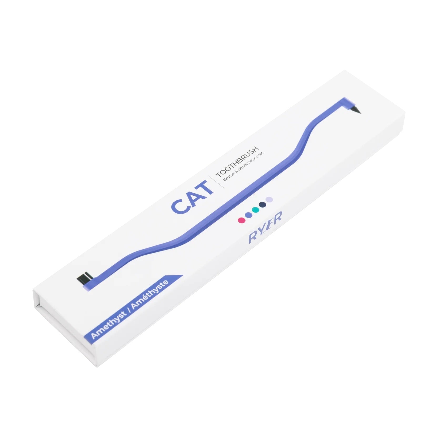 RYERCAT Dual Sided Cat Toothbrush