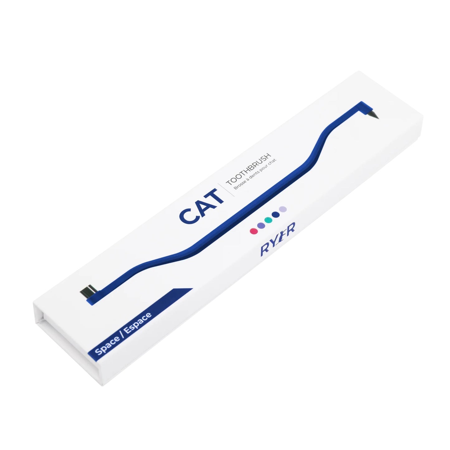 RYERCAT Dual Sided Cat Toothbrush