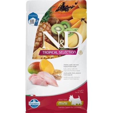 FARMINA N&D Dog Tropical Selection Chicken Adult Mini 1.5kg