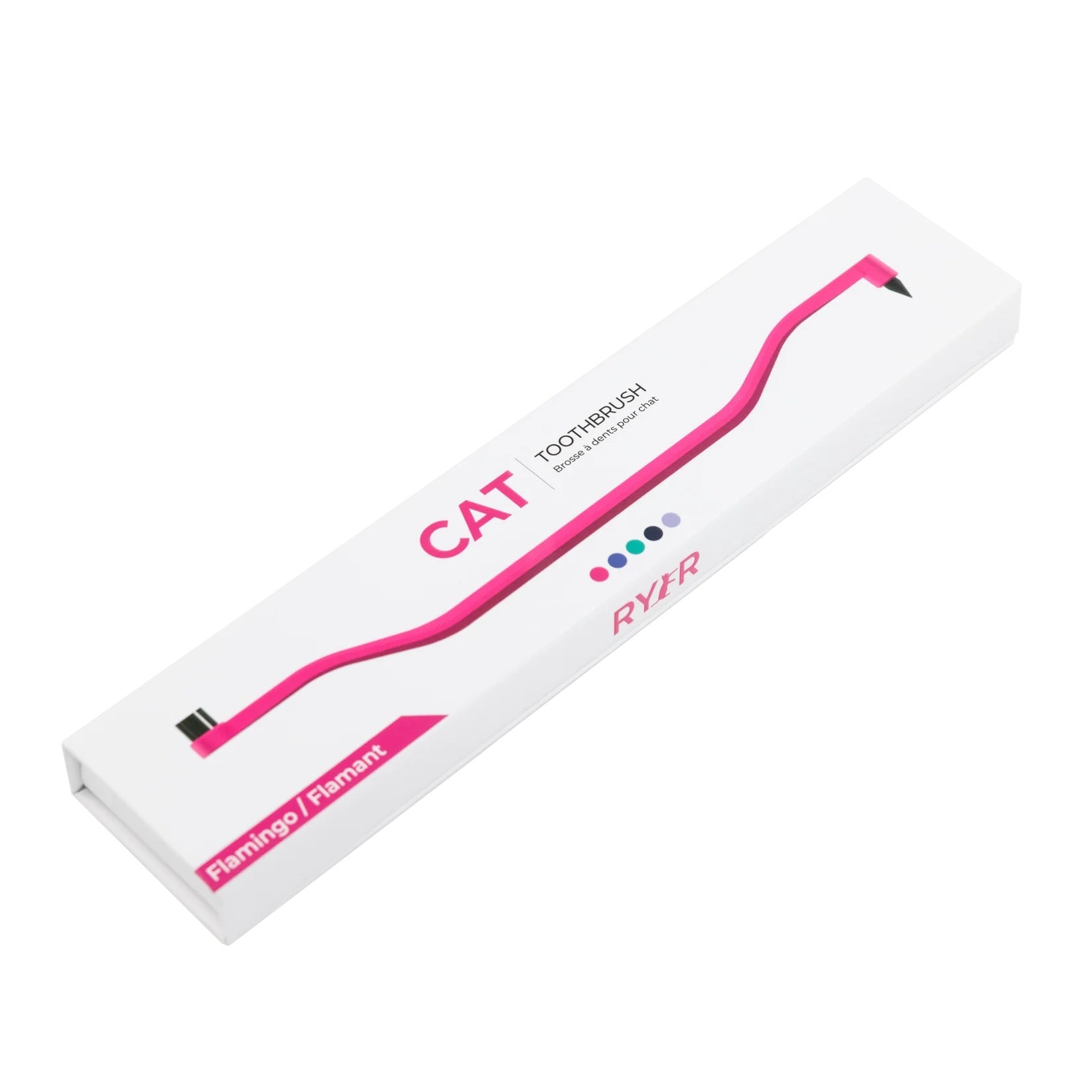 RYERCAT Dual Sided Cat Toothbrush