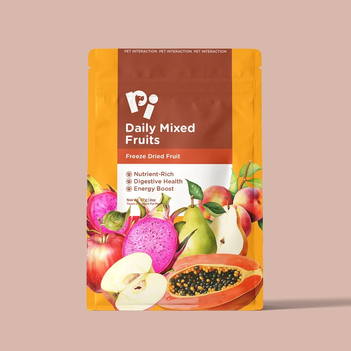 PI Pet Food – Meal Topper – Daily Mixed Fruits -57g