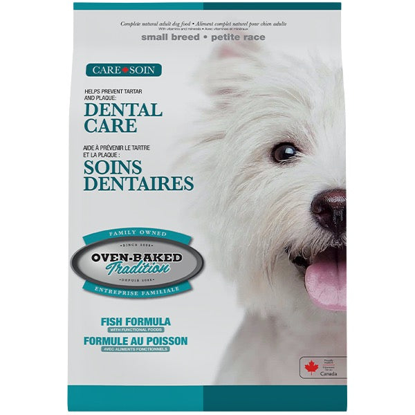 Oven-Baked Tradition Dog Care Dental SmBr Adult Fish 4lb
