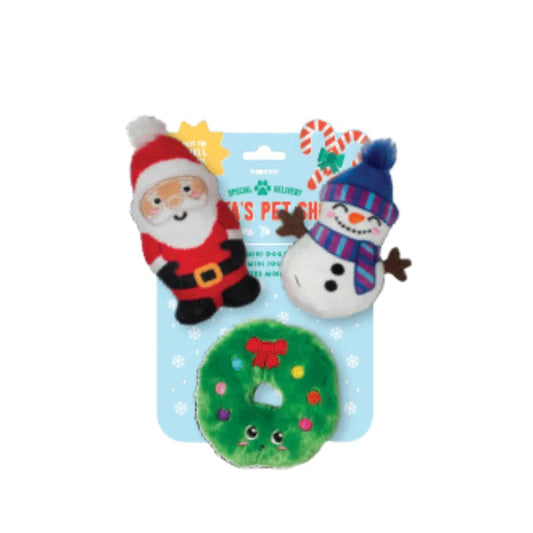 Fringe Studio - We Have Great Chemis-Tree 3pcs Dog Toy Set