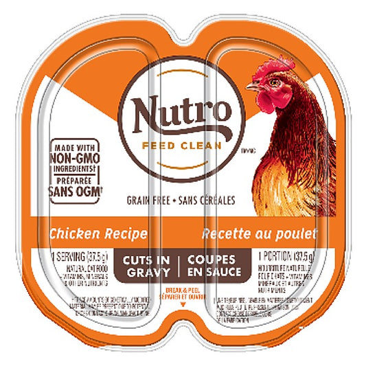 Nutro Chicken Cuts in Gravy Recipe 2.65OZ | Cat
