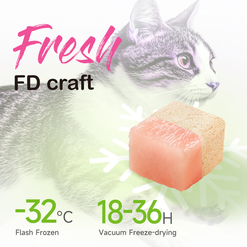 RANOVA - Freeze Dried Cat Food Fresh Meat Chicken 100g