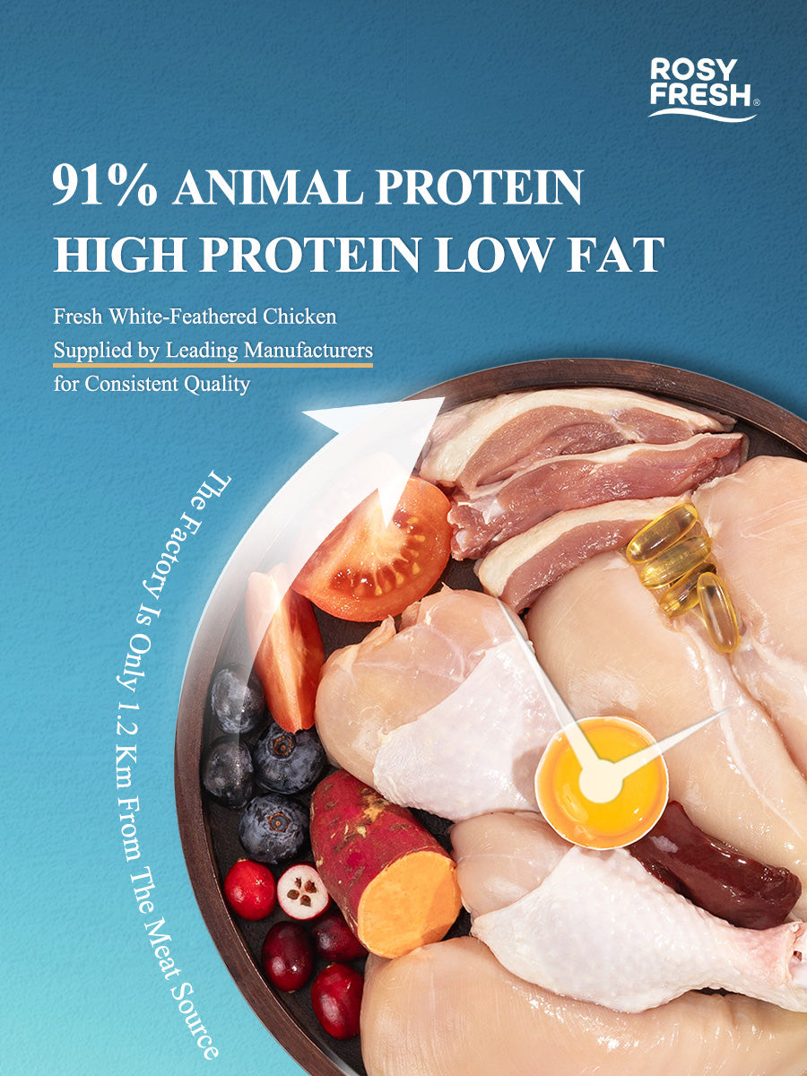 Rosy Fresh Baked Cat Dry Food Senior Chicken & Duck