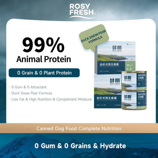 Rosy Fresh Dog Duck With Pear Wet Food