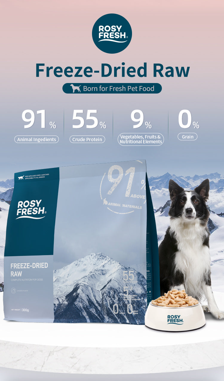 Rosy Fresh Dog Freeze Dried Raw Chicken 300g