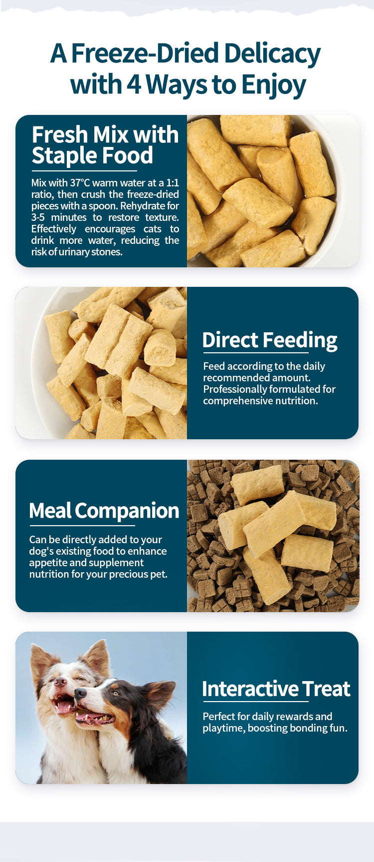 Rosy Fresh Dog Freeze Dried Raw Chicken 300g