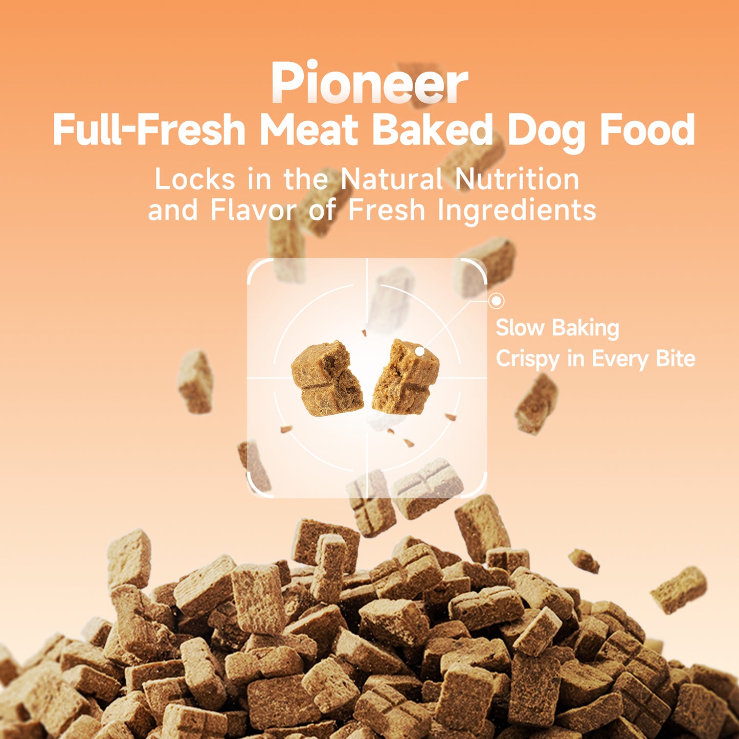 Rosy Fresh Baked Dog Dry Food Duck With Snow Pear