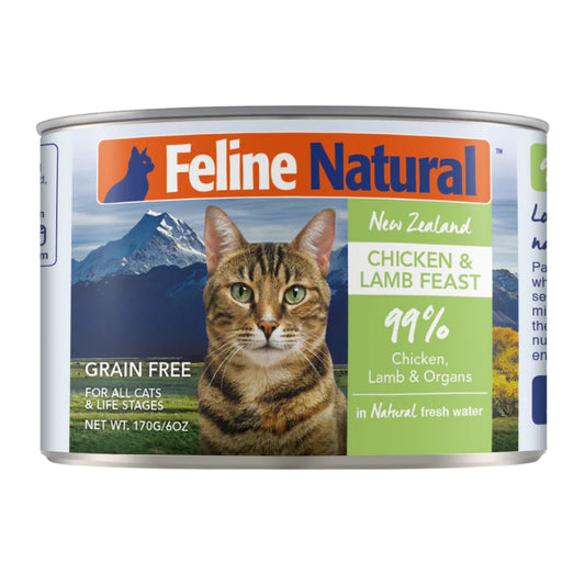 Feline Natural - Chicken & Lamb Can