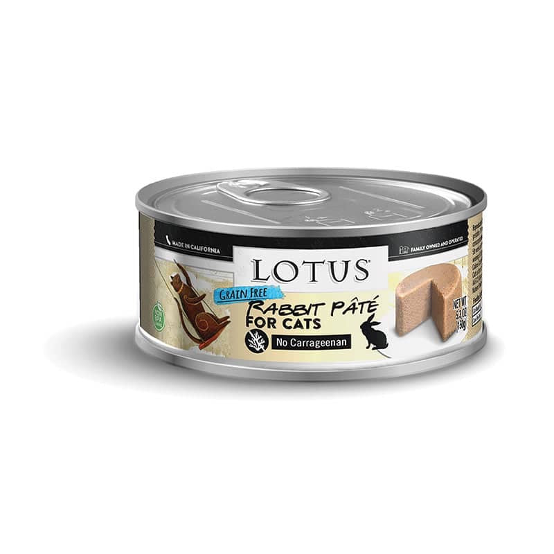 Lotus Cat Grain Free Rabbit Pate 5.3oz