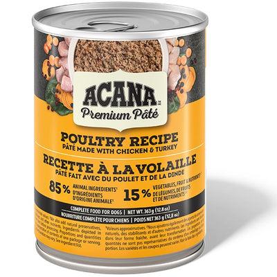 ACANA Dog Premium Pate Poultry 363g