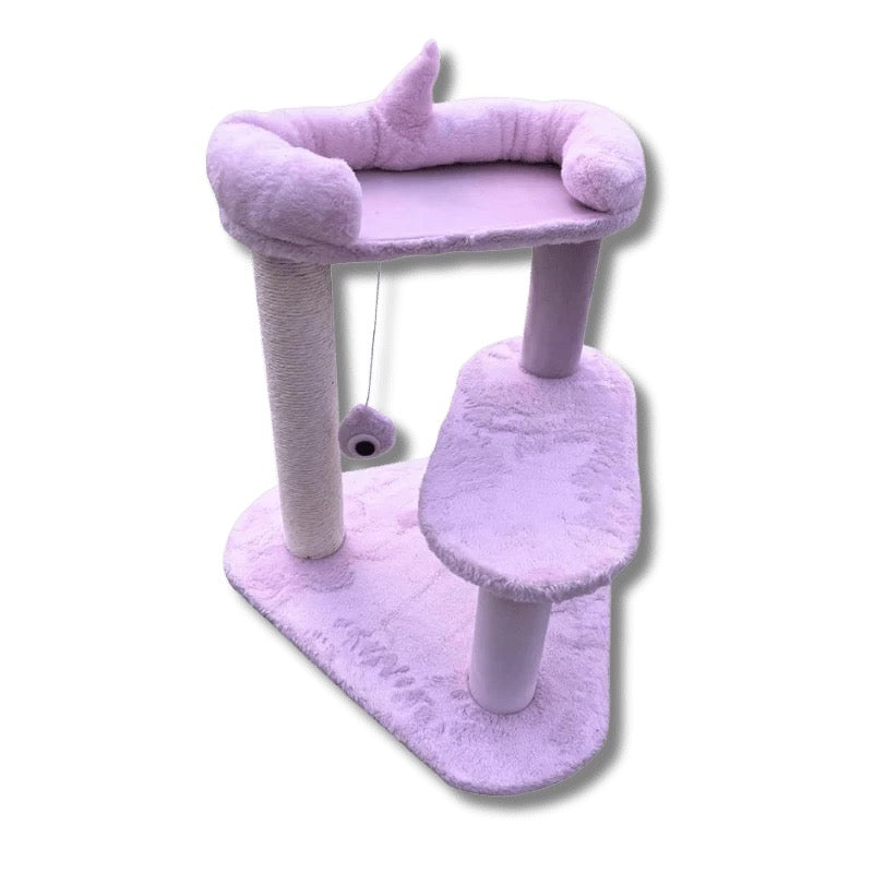 One For Pets - Cat Post - Pink Monster