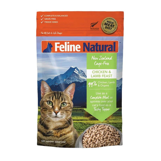 Feline Natural - Chicken & Lamb Freeze Dried 320g