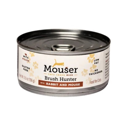 Mouser Brush Hunter Canned Cat Food - 5.5oz